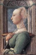 Fra Filippo Lippi portrait of a Woman oil painting